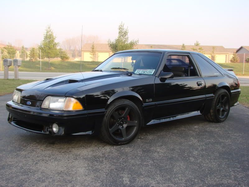 Black 93 Mustang