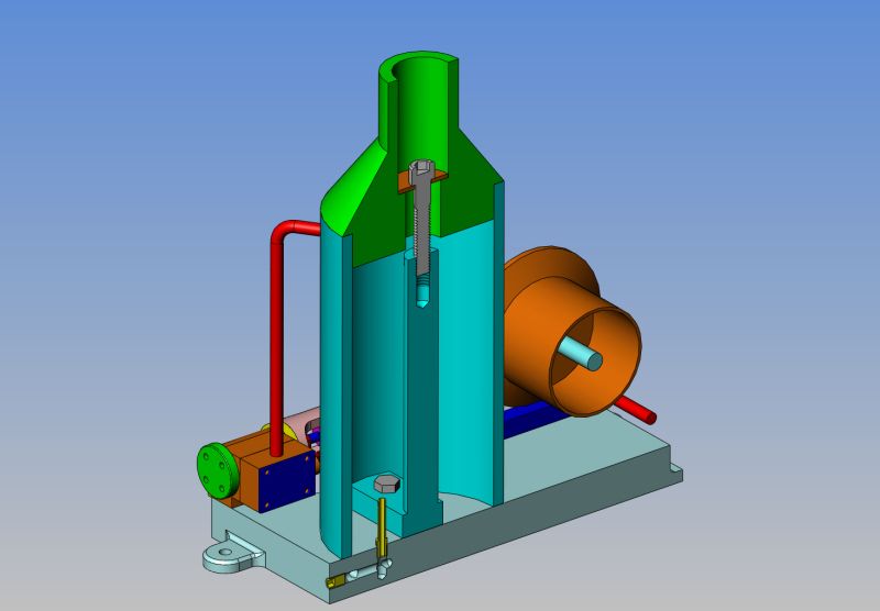 Model Steam Donkey Engine The Home Shop Machinist & Machinist's