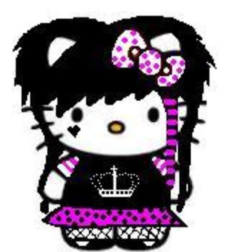 emo hello kitty drawings. Emo Hello Kitty Image