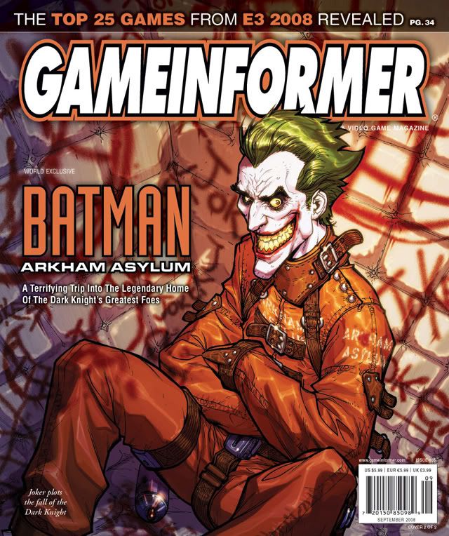 Game Informer Sept. '08 Cover