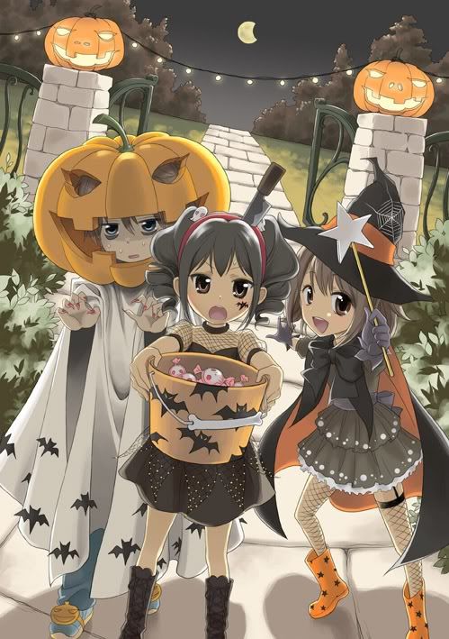 Anime Halloween Pictures, Images and Photos