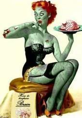 zombie pin-up Pictures, Images and Photos