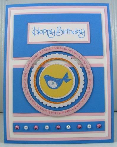 Circles Birthday Card