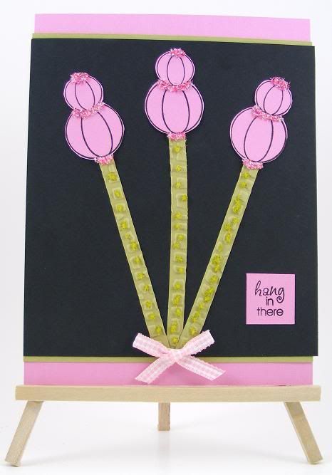 Flower Soft Blog Hop Card