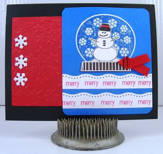 Merry Snowglobe Card