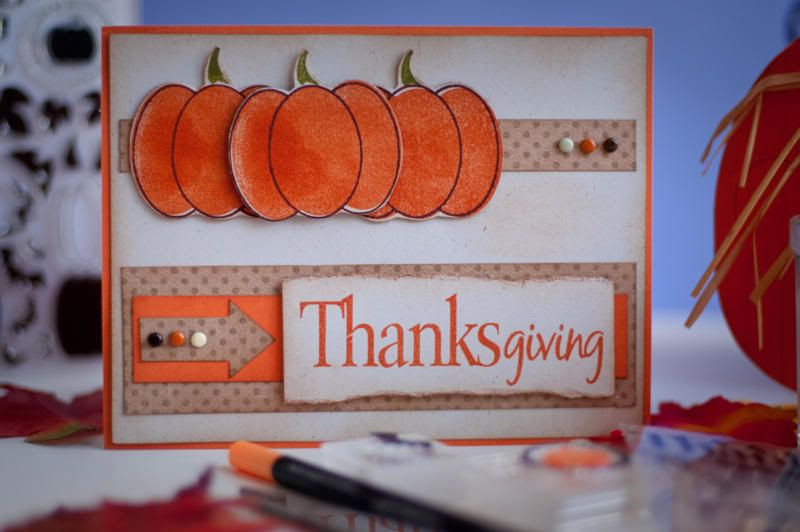 October Scraps Of Life/Thanksgiving Card