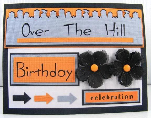 Over The Hill Card