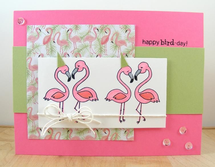  photo Party Flamingoes Card.jpg