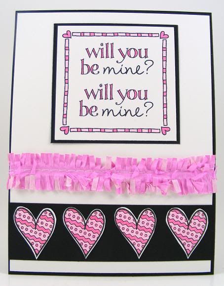Will You Be Mine Card