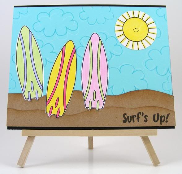 Surf's Up Card
