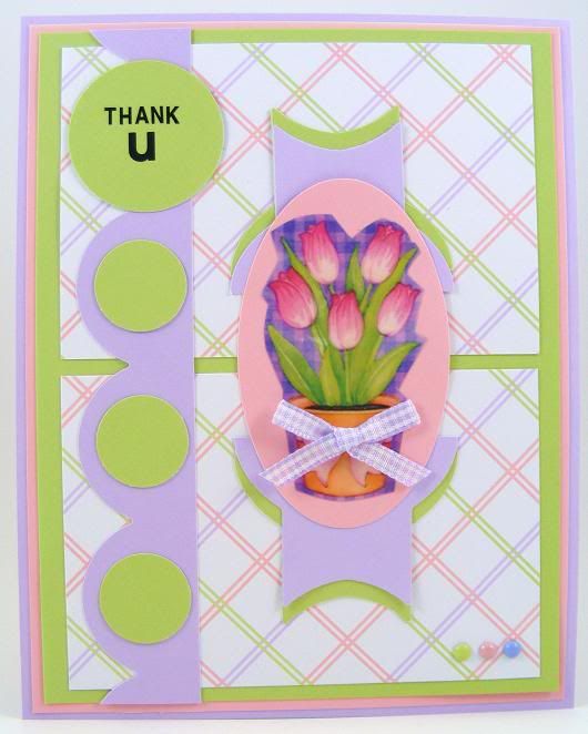 Tulips Thank U Card