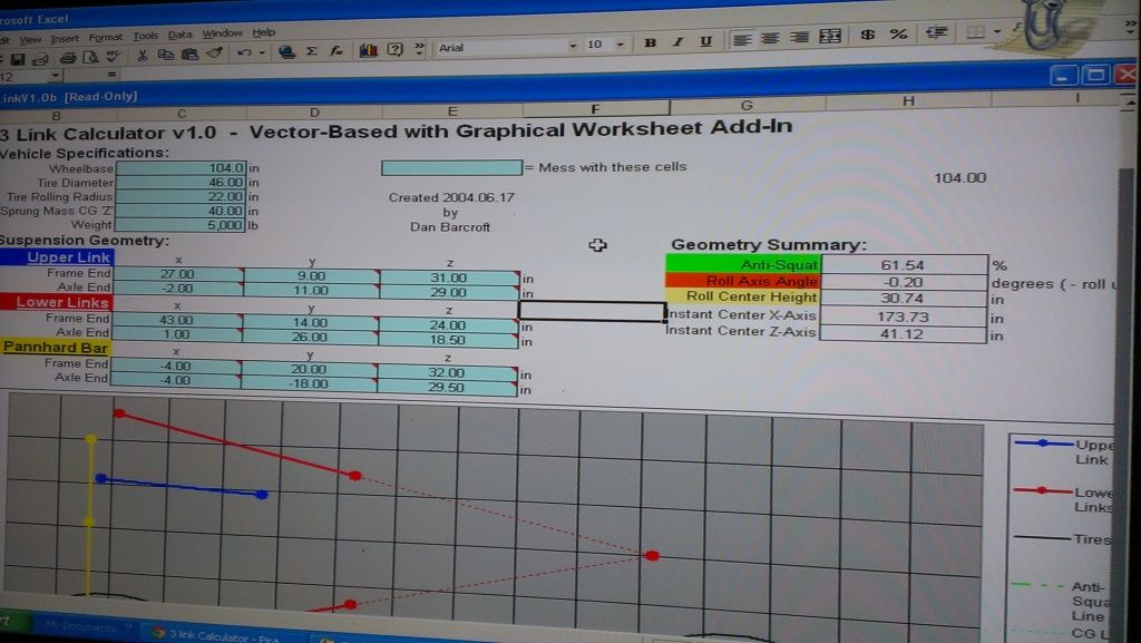 3 link Calculator Pirate 4x4