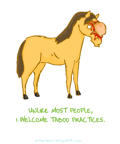 ...and so begins the adventure of PonyMeat