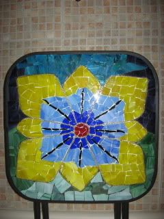 Flower Patio Table