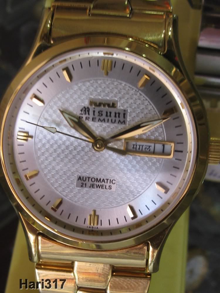 hmt misuni premium automatic watch