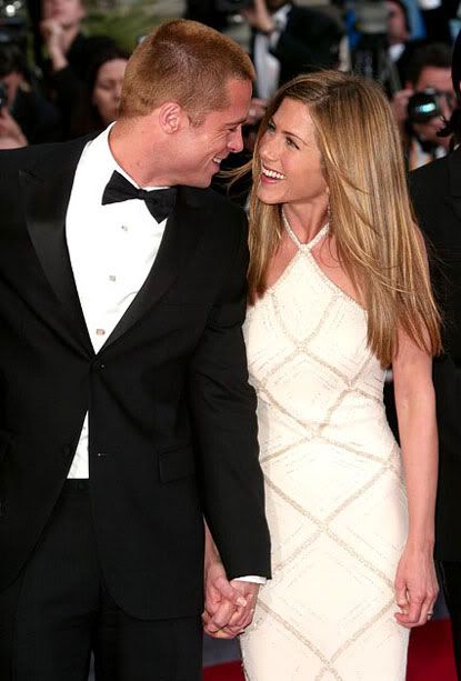 Brad Pitt &amp; Jennifer Aniston Pictures, Images and Photos