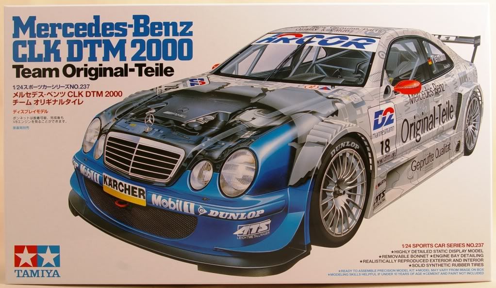 Tamiya mercedes clk dtm 2000 #6