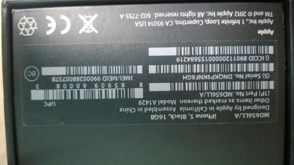 cần bán iphone 5 sprint giá 6 triệu - 3