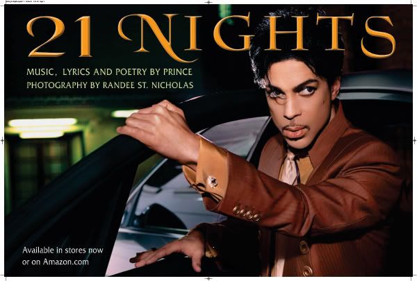 21 Nights Promo Poster.  Photo: Randee St. Nicholas