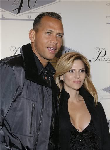 Alex Rodriguez & Cynthia Rodriguez In Happier Times.  File Photo