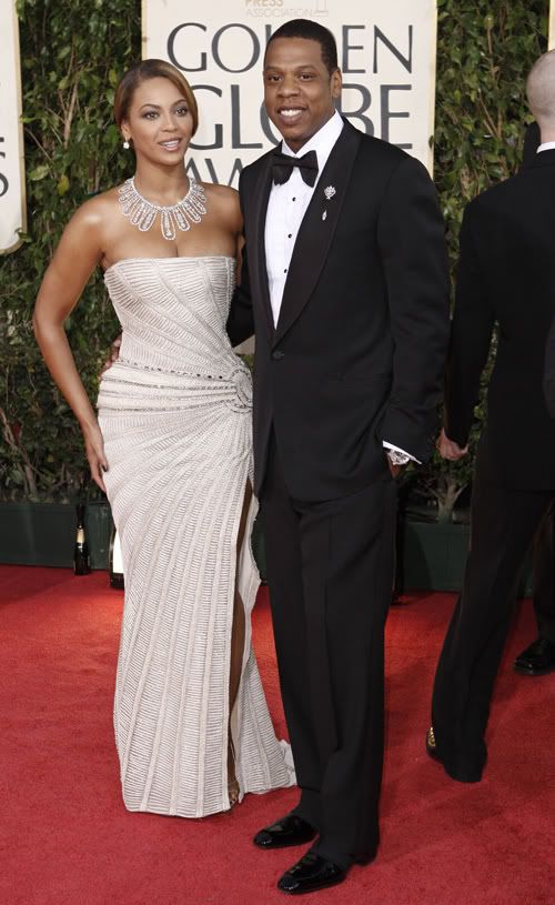 Beyonce & Jay Z At Golden Globes.  Photo: Wireimage.com