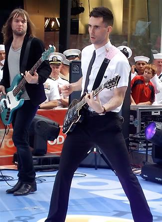 Adam Wears The Tightest Slacks In The Game.  Photo: Musicboxpress.com