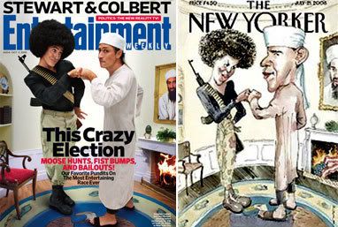 Parody Is Right On!  Covers: New Yorker & EW
