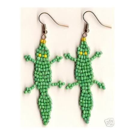 beaded alligator