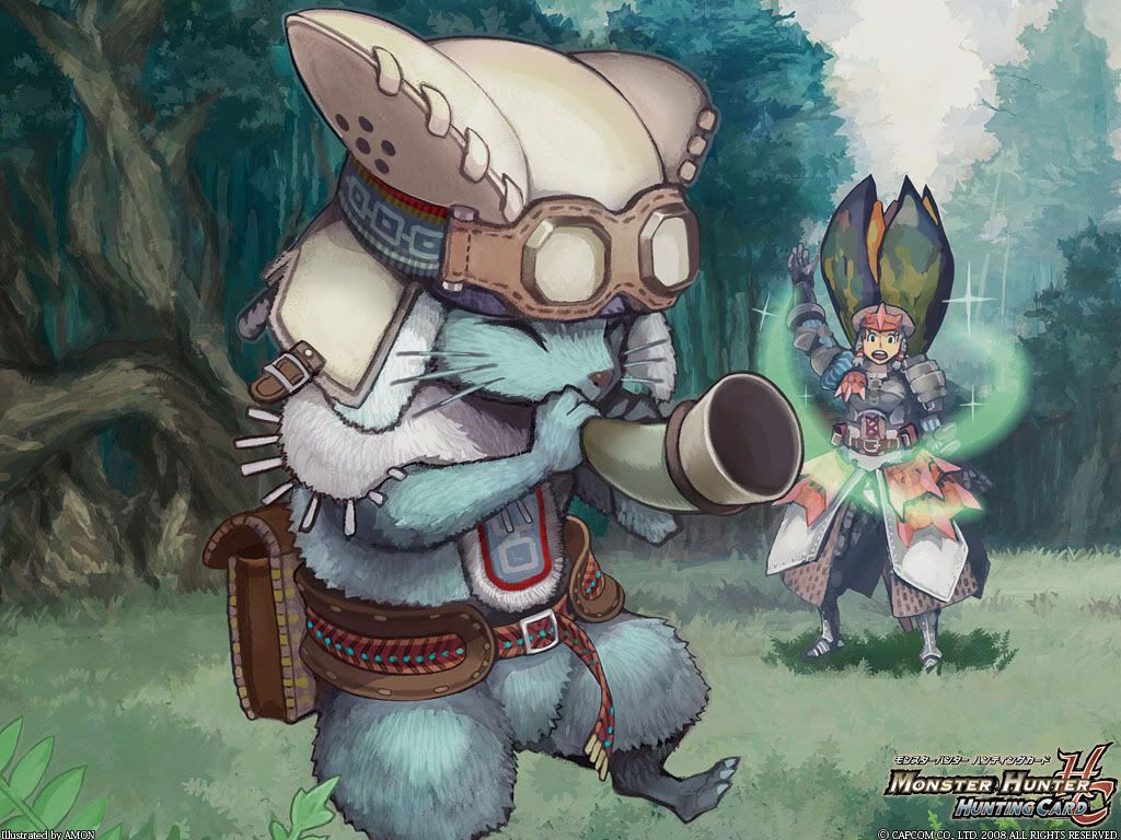 if you have more monster hunter related art, you can share them here ^^
