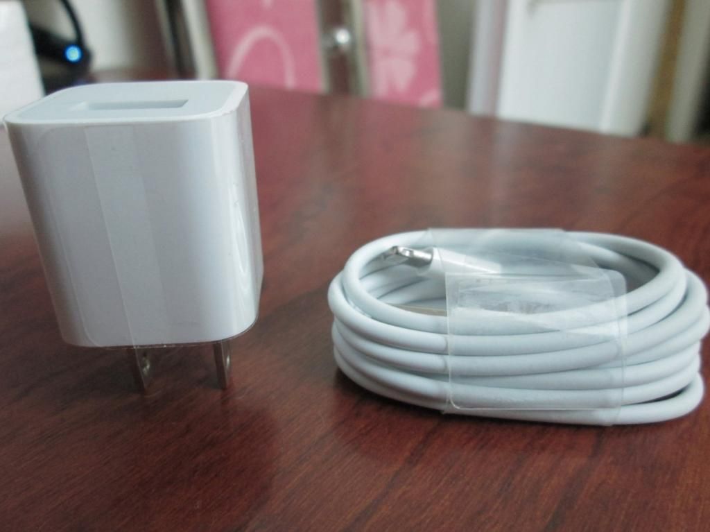 Sạc, cáp IP 5s hàng bóc máy