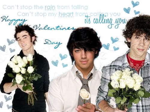 Jonas Brothers Valentines Day BG Pictures, Images and Photos