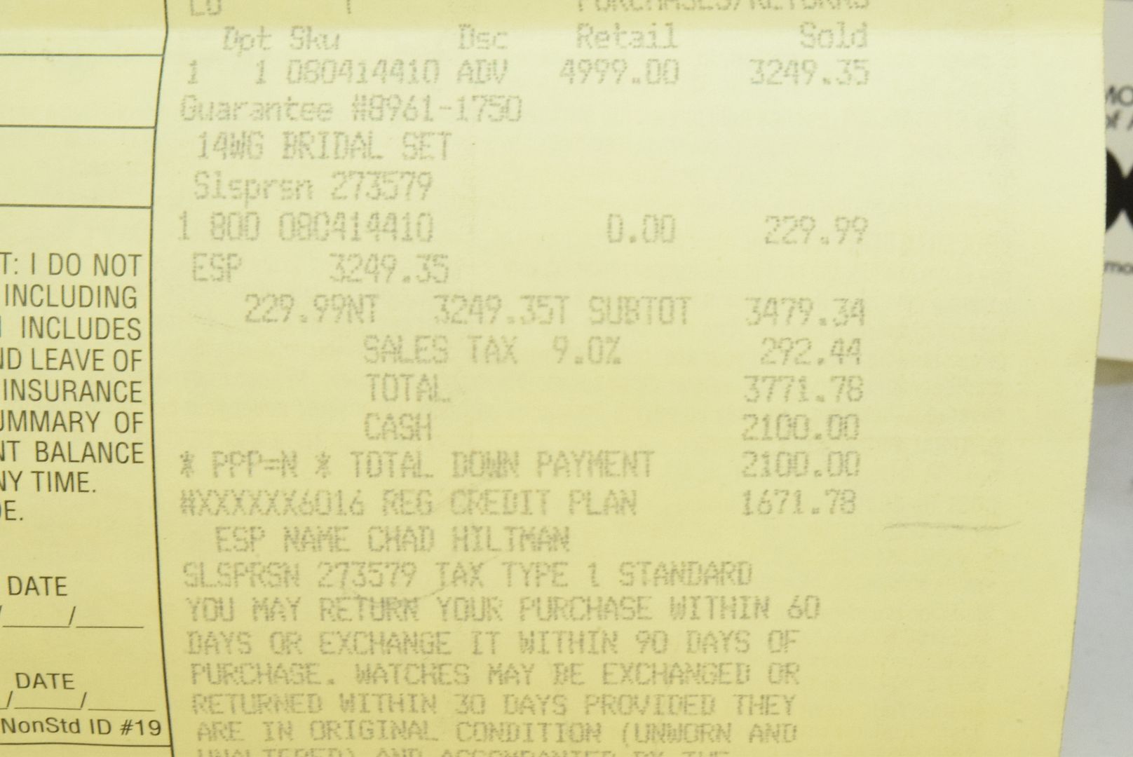 Kay Jewelers 1.5 ct H/I1 Diamond 14k Gold Halo Ring Lifetime Warranty