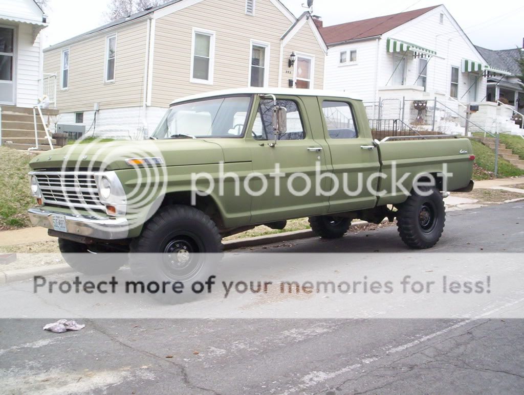 1969 Ford 4x4 crew cab for sale #5