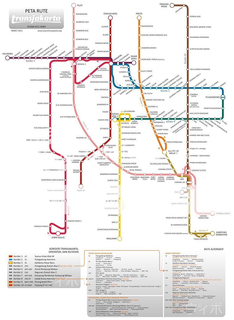 Rute Transjakarta ©Wibo V343 Photo by RWibo | Photobucket