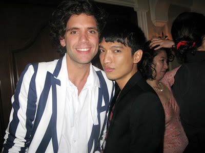 Mika and Bryanboy at Marc Jacobs Japan Independence Day party