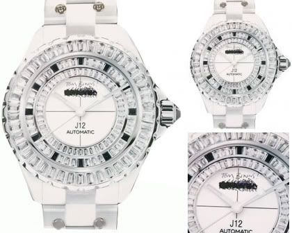Fake J12 watch by Tom Binns sold at Colette