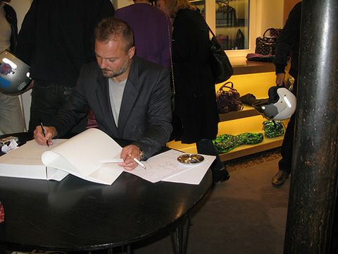 Juergen Teller Marc Jacobs Advertising book signing