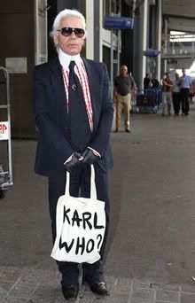 Karl Who Tote Bag