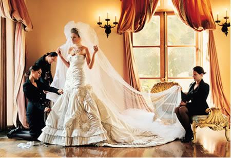 Melania Knauss Christian Dior Wedding Gown Vogue