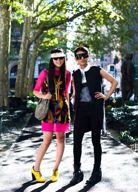 Fashion Bloggers Susie Bubble and Bryanboy
