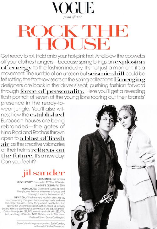 Vogue January 2010