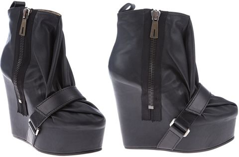 Acne Wedge Boots