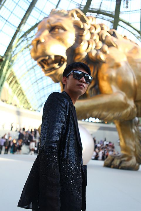Bryanboy at Chanel Haute Couture Fall Winter 2010