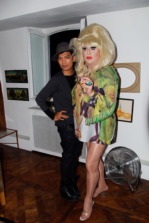Bryanboy and Lady Bunny