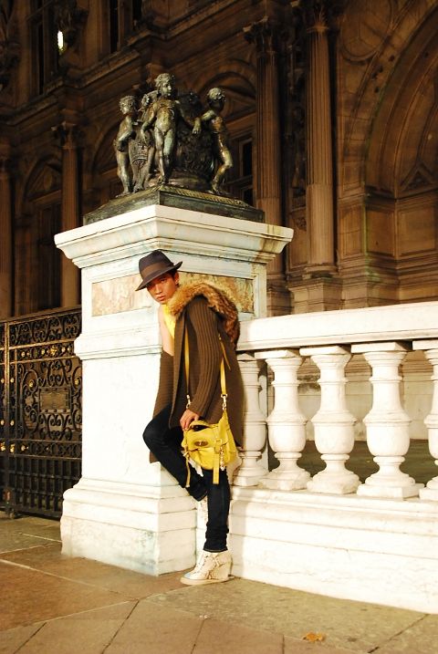 Bryanboy in Paris at Night Pictures