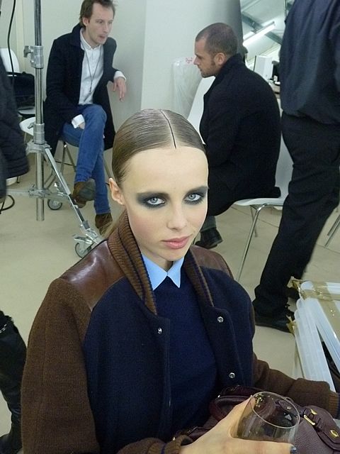 Edie Campbell at Chanel