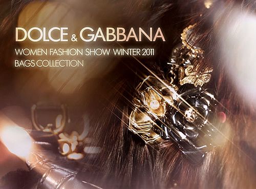 Dolce & Gabbana Fall Winter 2010 Handbags