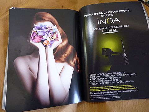 L'Oreal INOA ad campaign