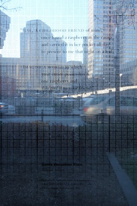 New England Holocaust Memorial Boston