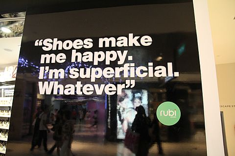 Shoes make me happy.